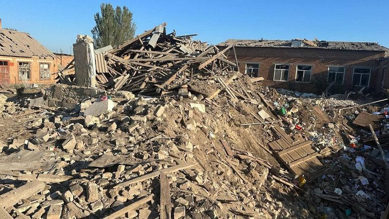 В Запорізькій області внаслідок бойових дій було пошкоджено 125 навчальних закладів