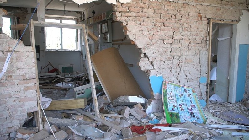 В Запорізькій області внаслідок бойових дій було пошкоджено 125 навчальних закладів