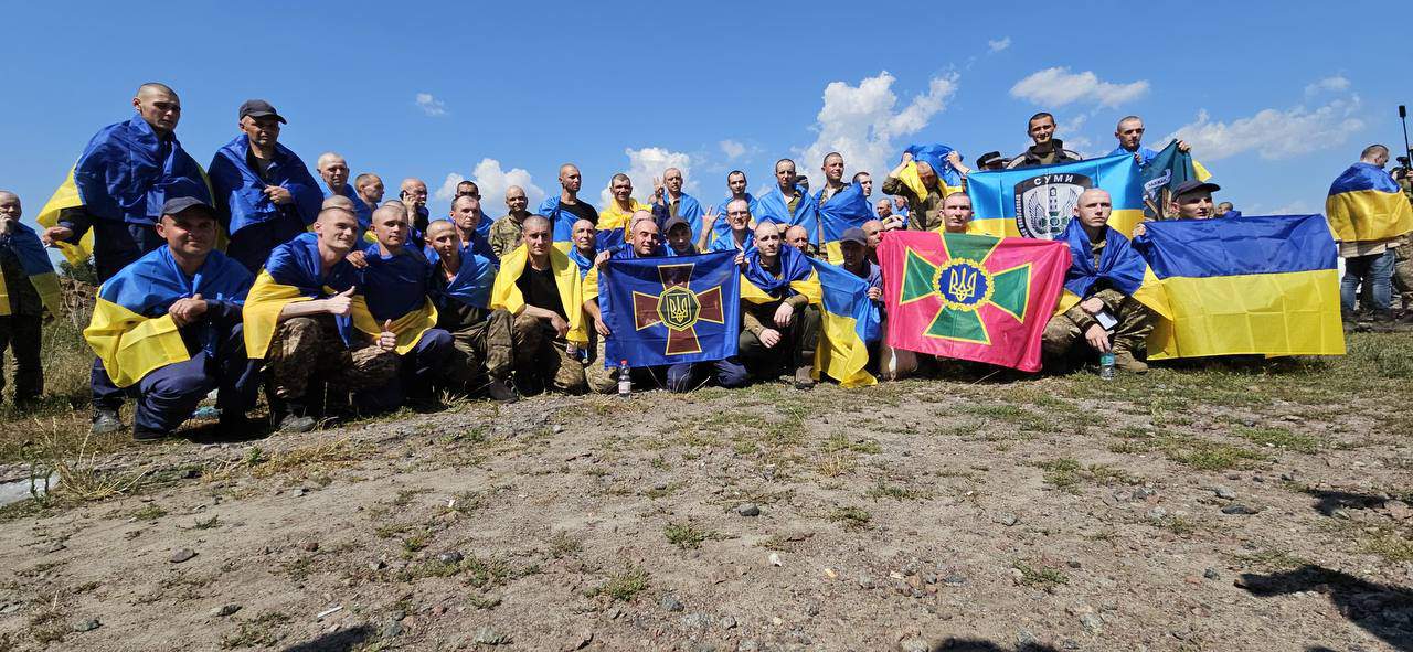 З російського полону повернулися 95 захисників, із них 4 – мешканці Запорізької області