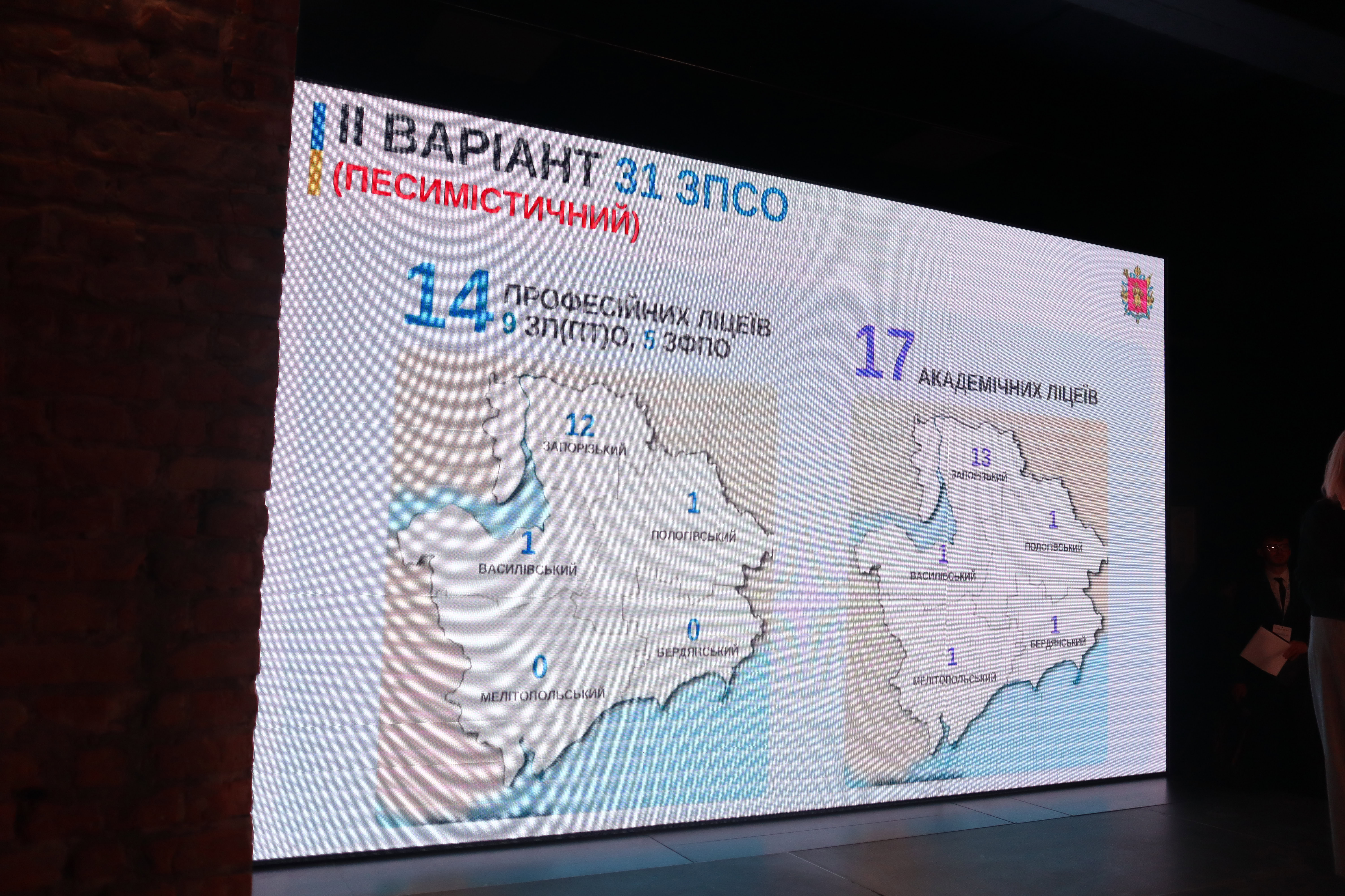 У Запоріжжі презентували сценарії реформи старшої школи