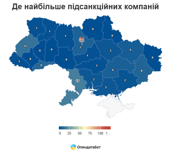 На ТОТ Запорізької області під санкціями РНБО перебуває дві компанії: що відомо