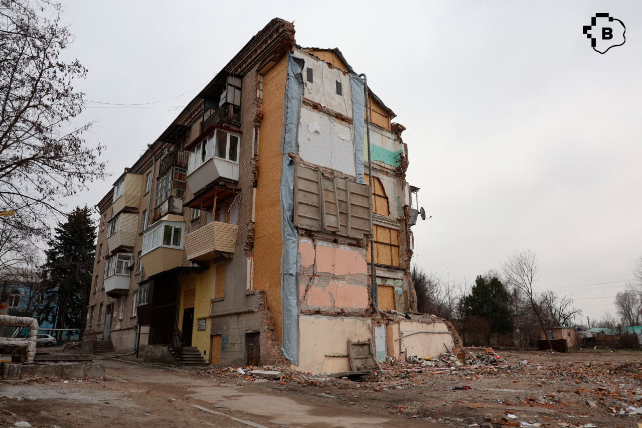 У Запоріжжі відбудують багатоповерхівку, яку зруйнував КАБ у листопаді 2024 року, – ФОТО