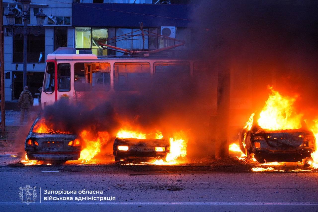 13 вбитих та понад 100 поранених: у Запоріжжі оголошено День жалоби