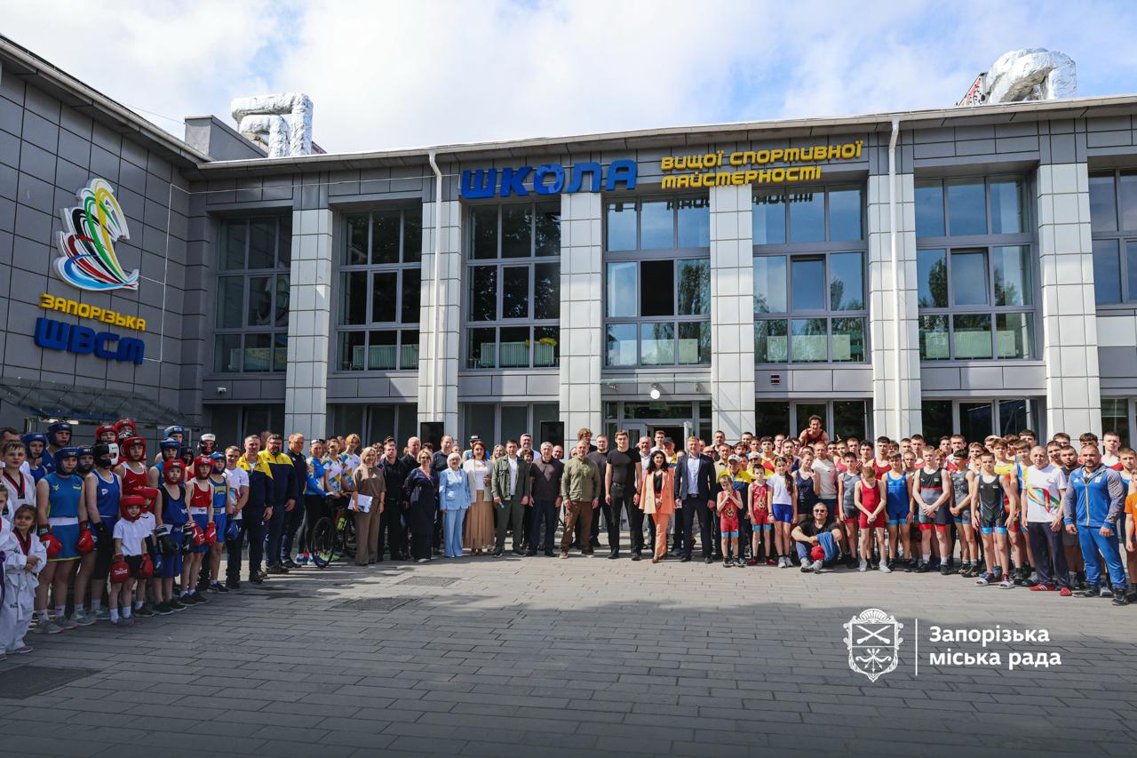 7 років реконструкції: у Запоріжжі запрацювала школа вищої спортивної майстерності