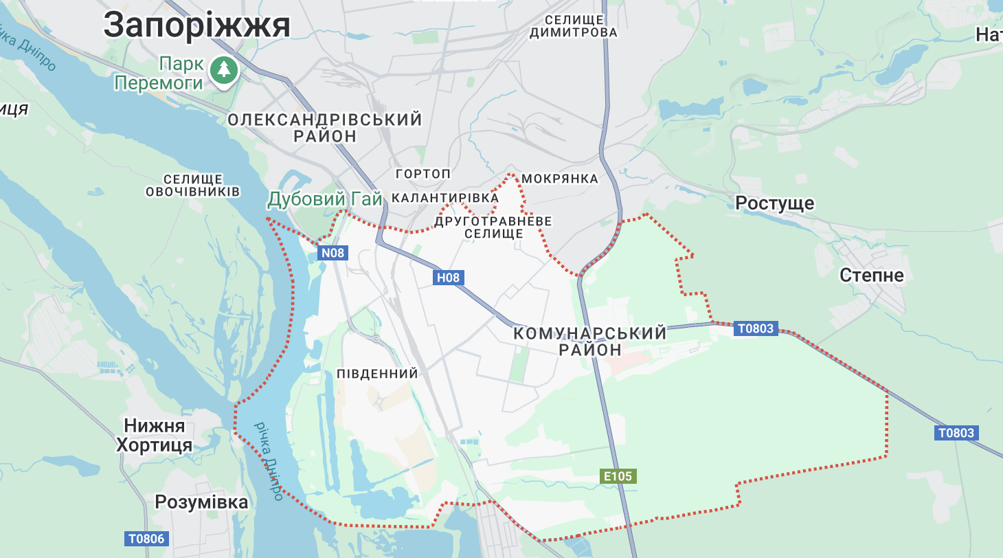 У Запоріжжі перейменують Комунарський район: містяни можуть обрати назву