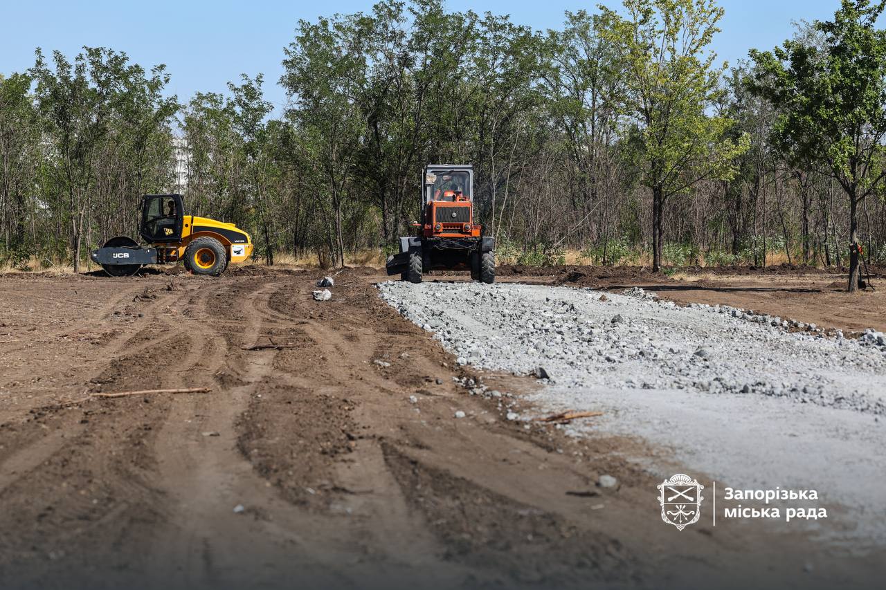 У Запоріжжі розпочали будівництво нового модульного містечка для ВПО