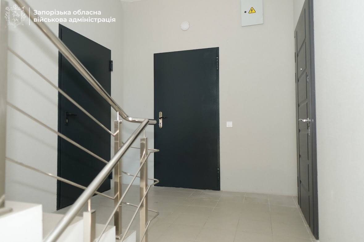 У Запоріжжі завершили відбудову будинку на Сталеварів, 16. ФОТО