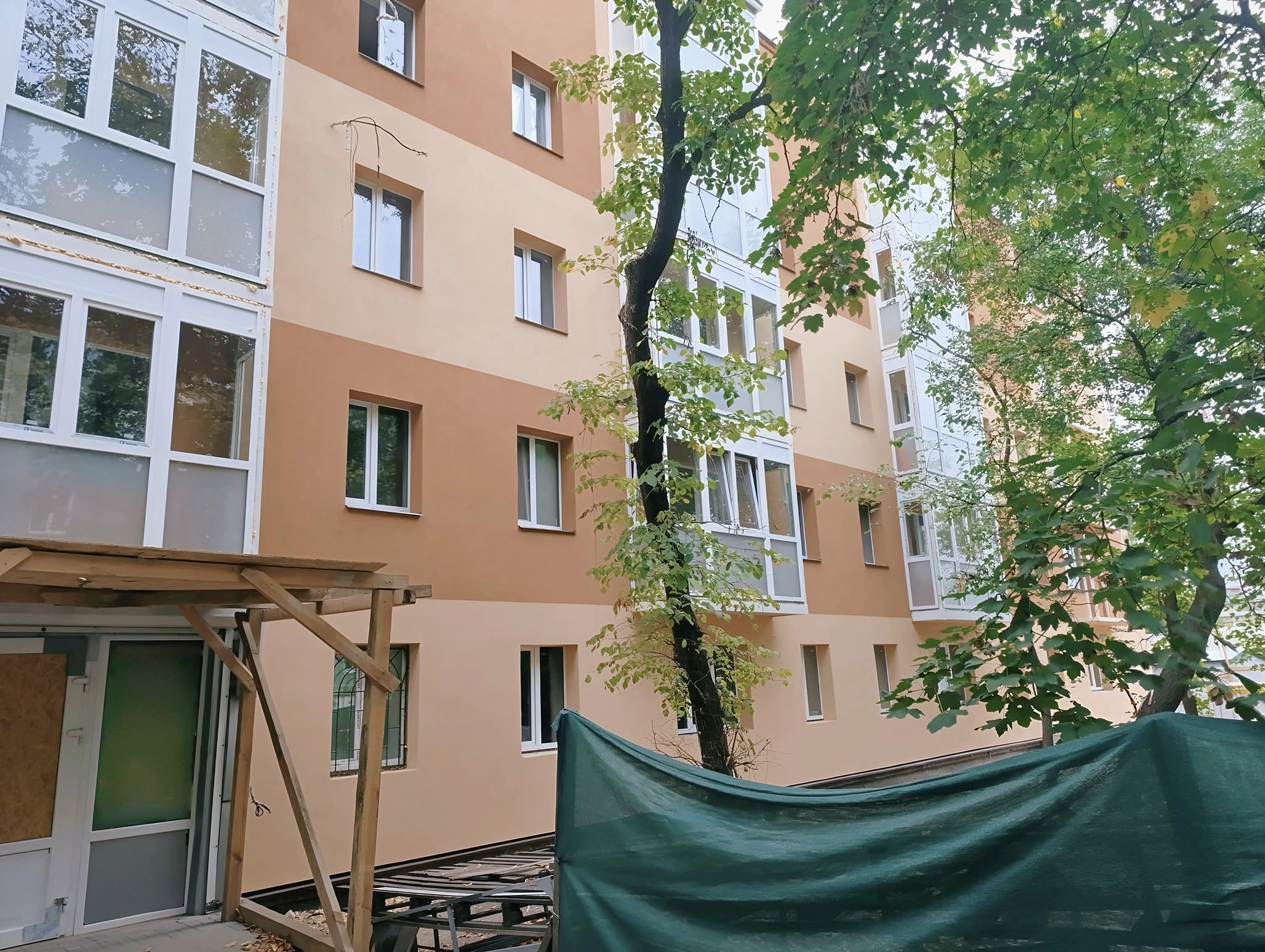 У Запоріжжі до кінця року завершать відбудову ще одного будинку