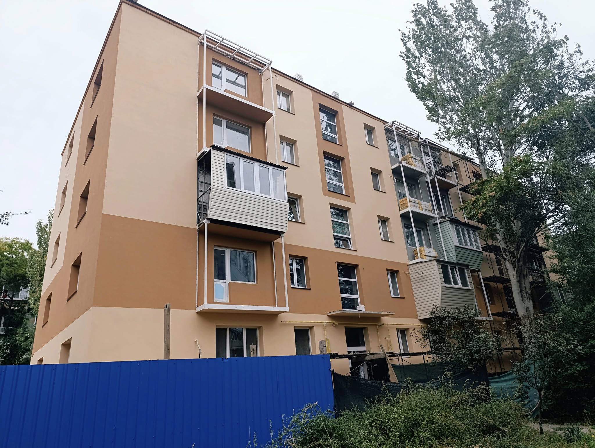 У Запоріжжі до кінця року завершать відбудову ще одного будинку