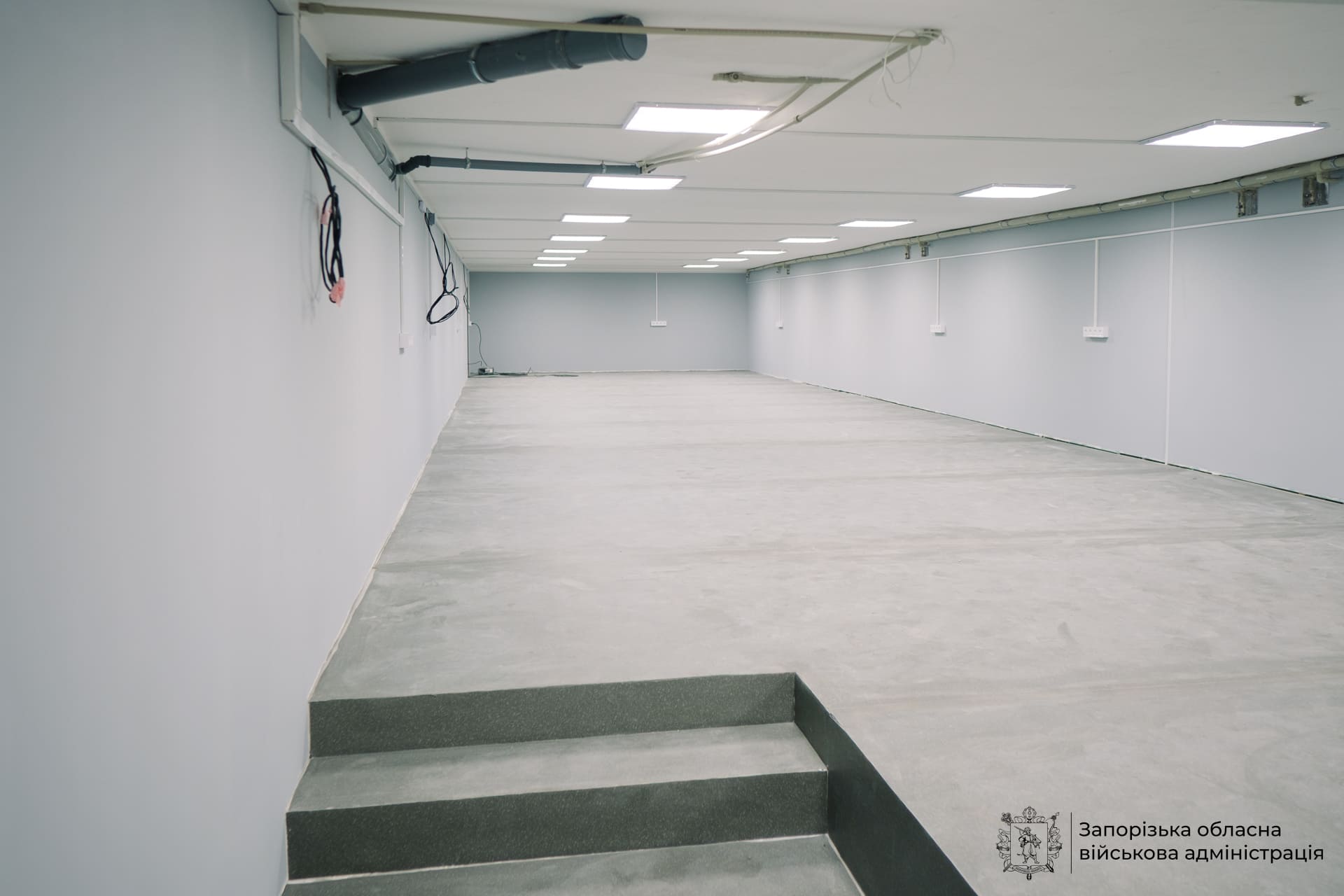 У Запоріжжі добудовують укриття в одному із коледжів. ФОТО