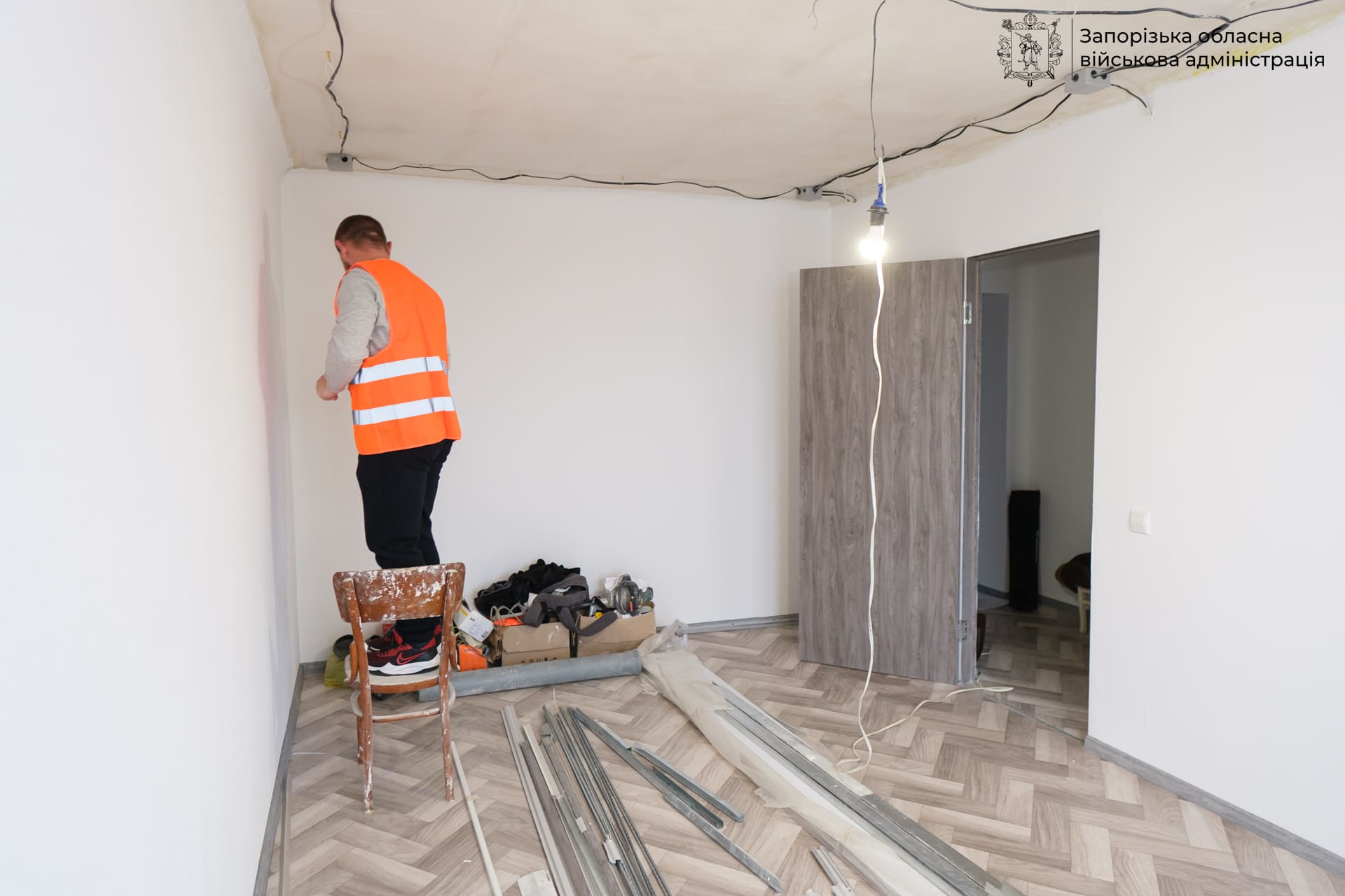 Відремонтувати квартири для проживання ВПО у Запоріжжі планують до кінця 2025 року. ФОТО
