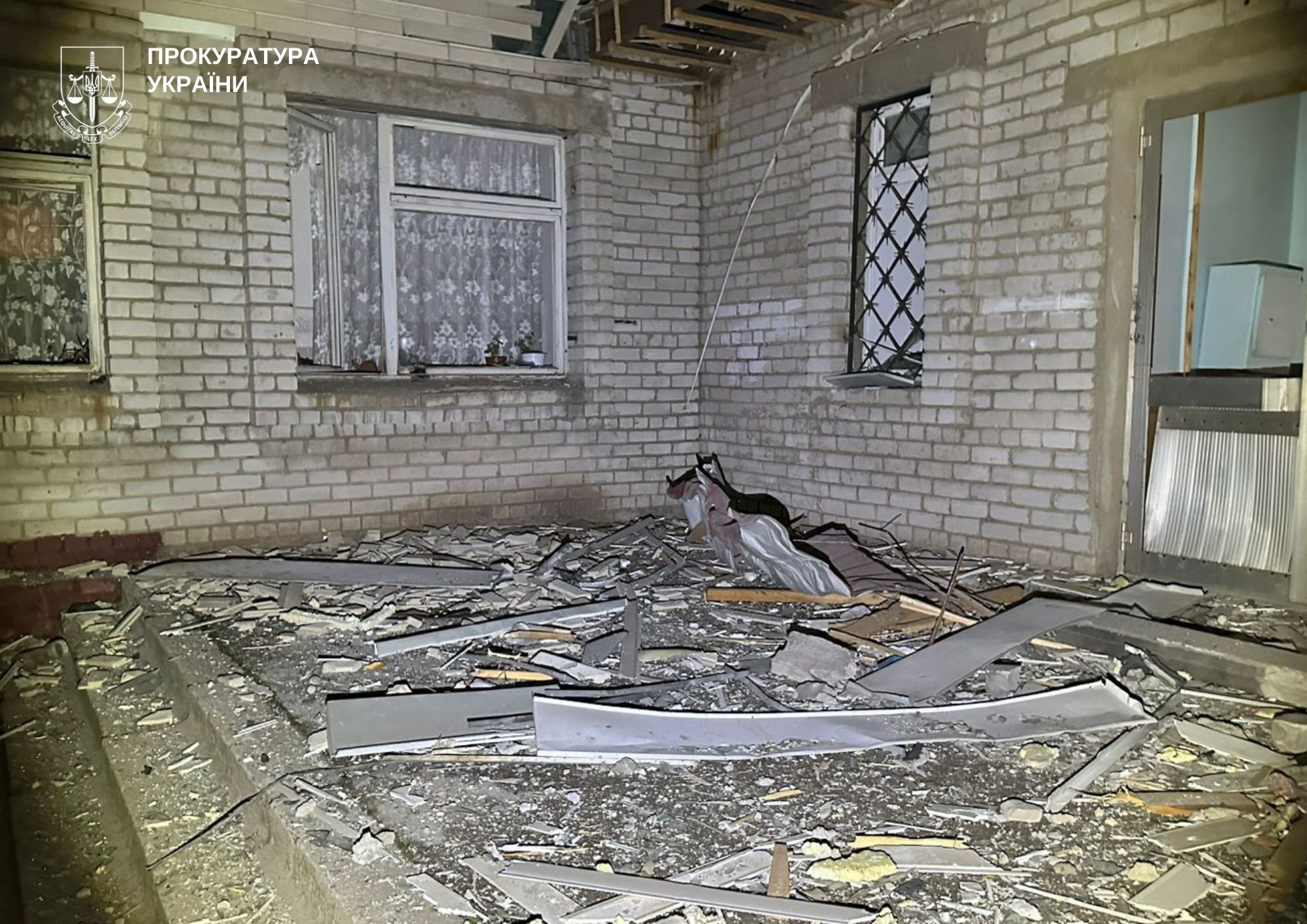 У Запоріжжі через російський удар пошкоджений заклад освіти. ФОТО