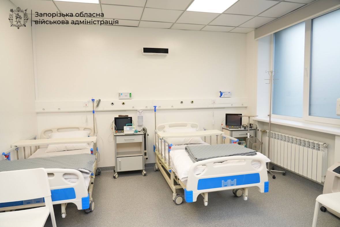 У Запоріжжі відкрили оновлений корпус лікарні екстреної допомоги. ФОТО