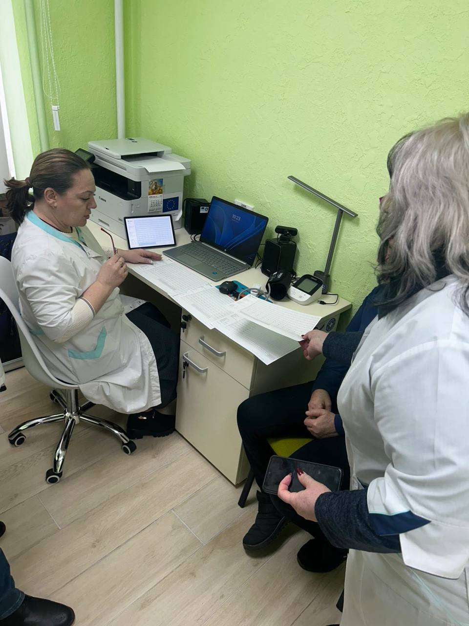 Телемедицина в Долинській громаді: як працює кабінет у Нижній Хортиці