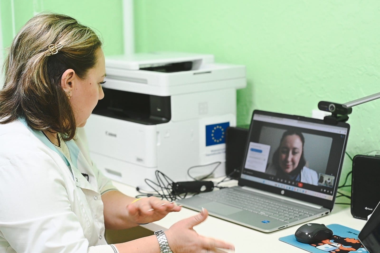 Телемедицина в Долинській громаді: як працює кабінет у Нижній Хортиці