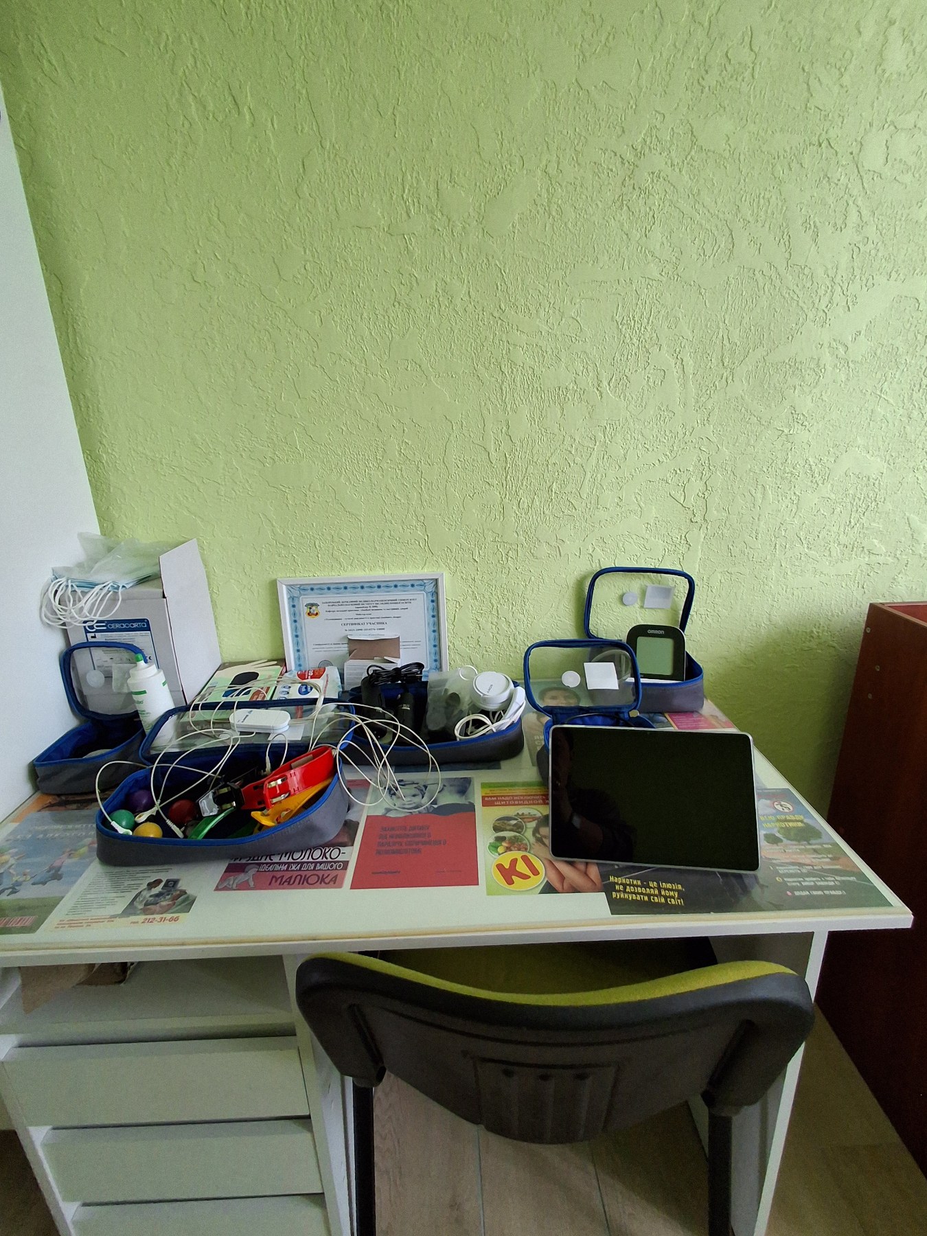 У Долинській громаді запустили телемедицину: як працює кабінет у Нижній Хортиці та кого вже консультують. ФОТО