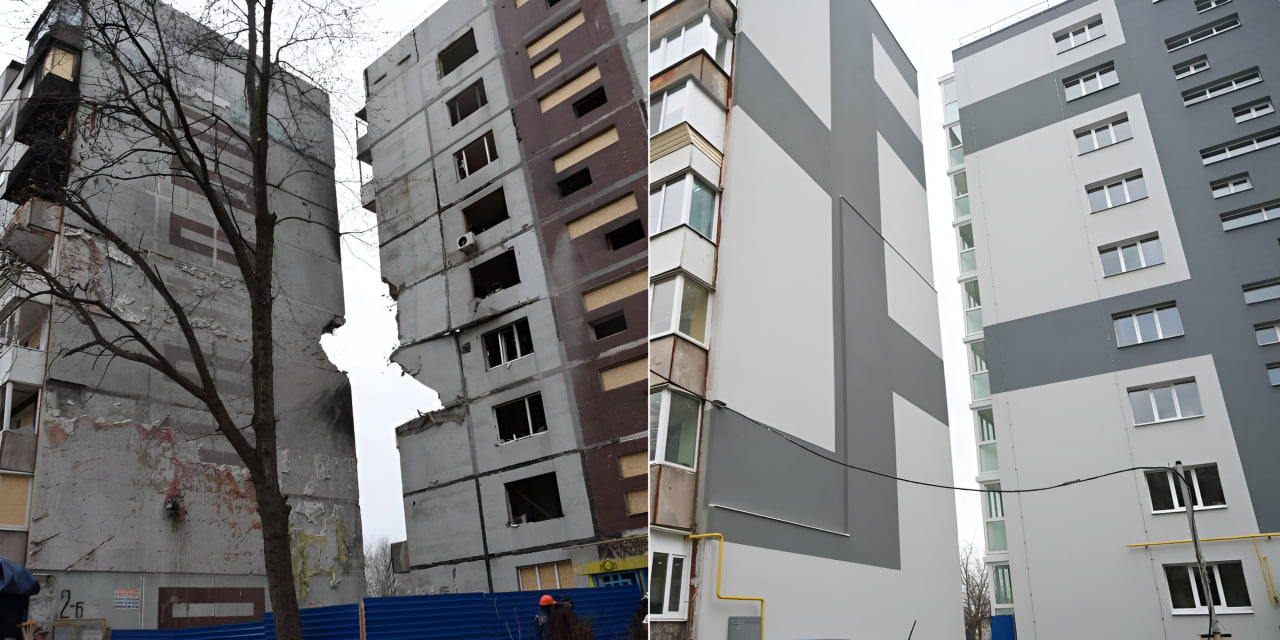 Ще одна завершена відбудова: у Запоріжжі відновили будинок в Олександрівському районі