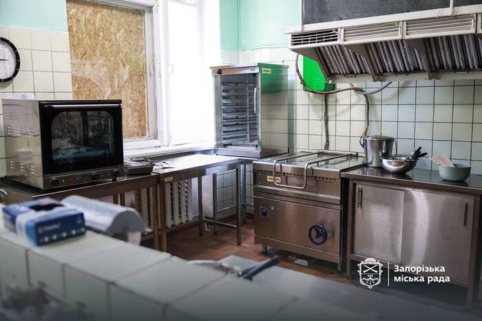 У найбільшому дитсадку Запоріжжя модернізували харчоблок