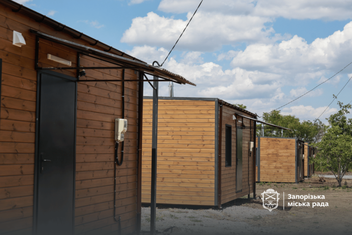 У Запоріжжі до вересня завершать будівництво модульного містечка для 100 переселенців