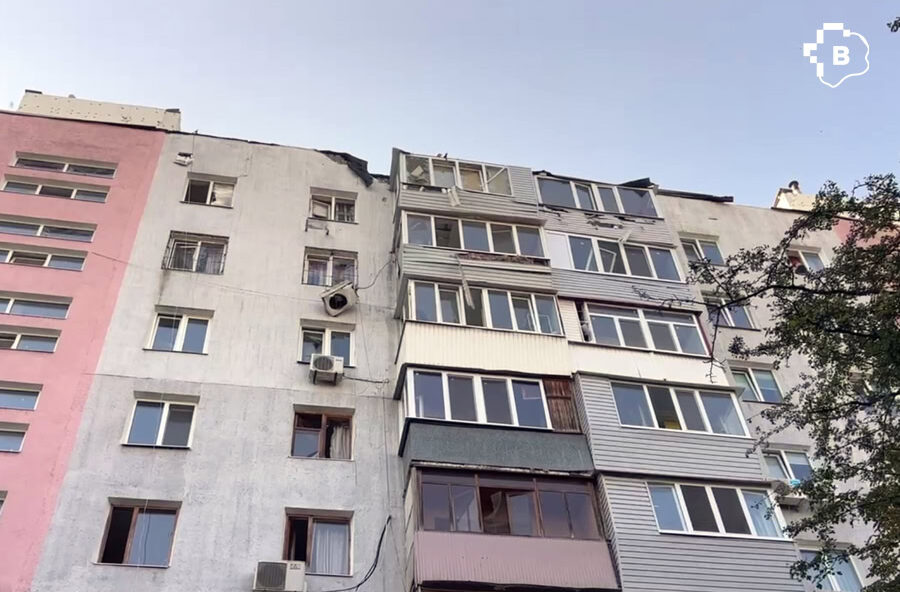У Запоріжжі дрон влучив у будинок, який відновлювали після попереднього удару. ФОТО