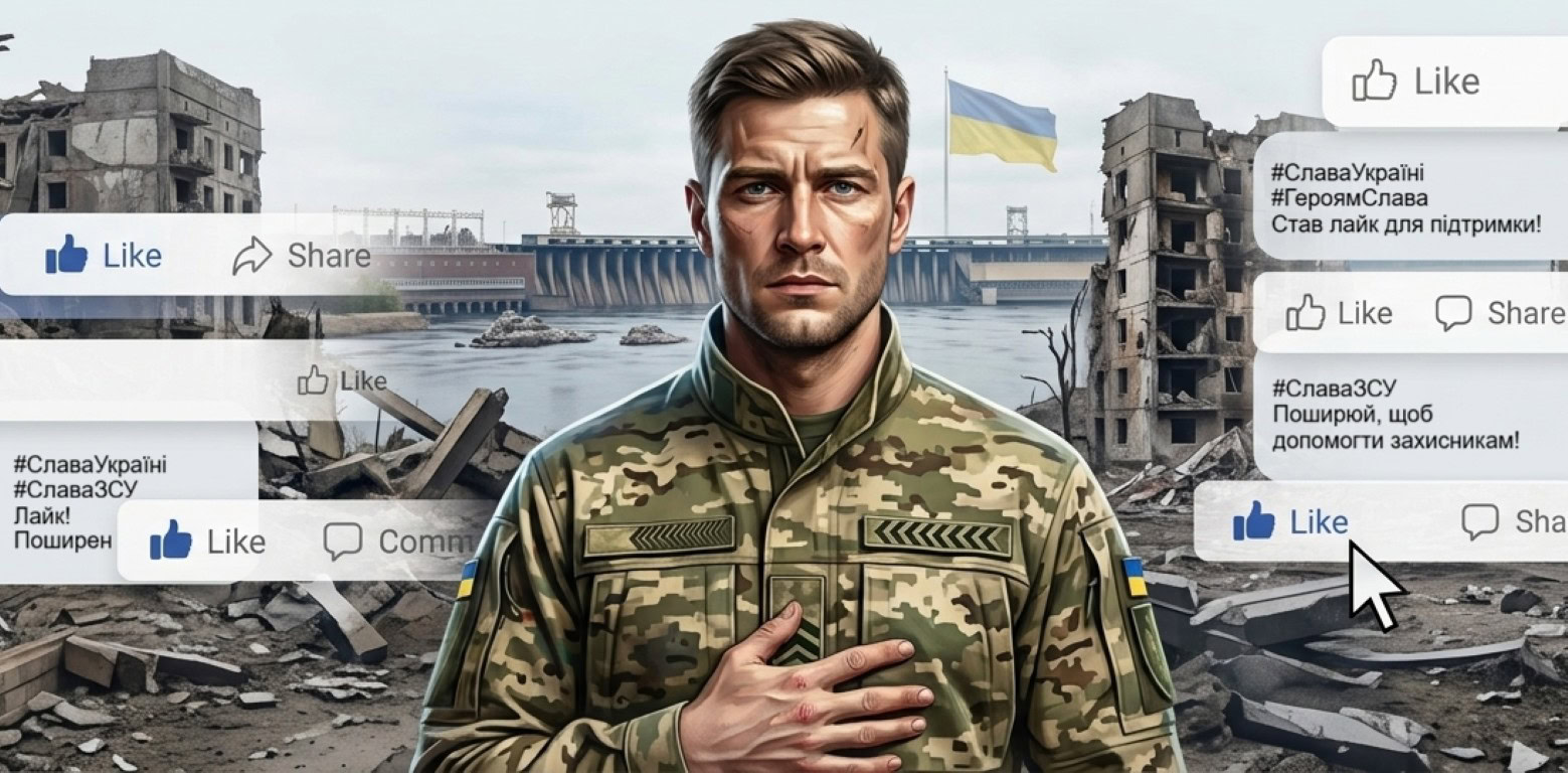 Натисни щоб дізнатись більше про: «Цього військового ніхто не привітав з днем народження»: як працюють псевдопатріотичні сторінки у Facebook