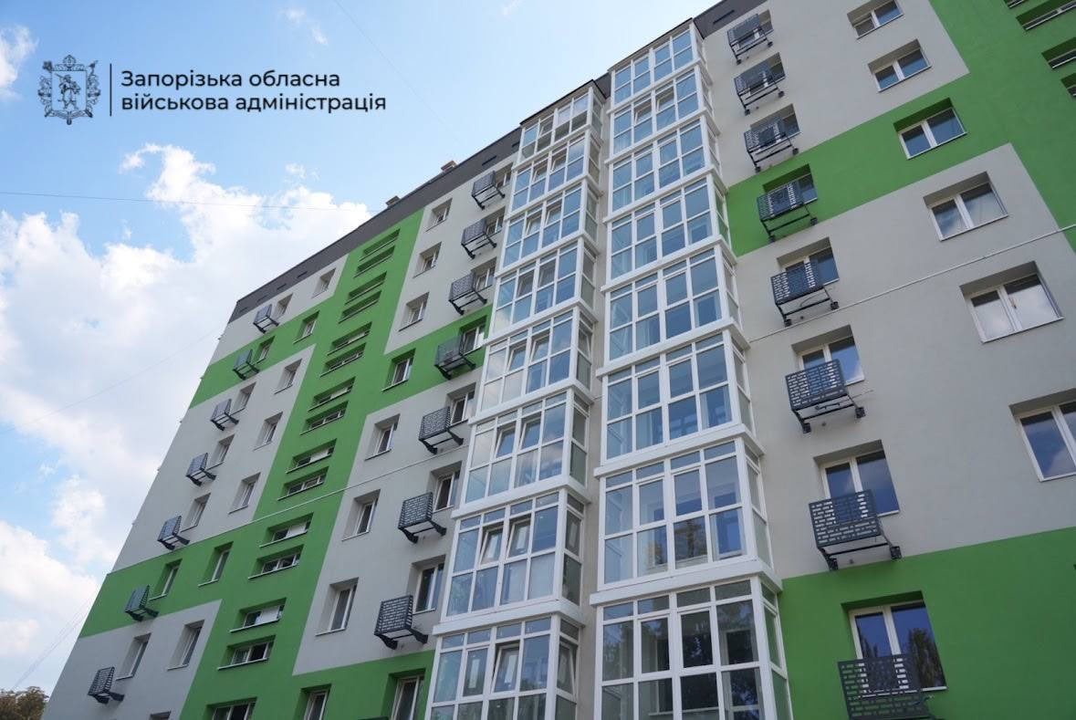 4 роки відбудови: у Запоріжжі завершують відновлення будинку на Зестафонській, 8
