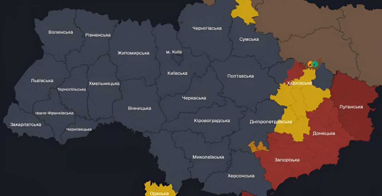 Жовтий і червоний: як працюють нові рівні повітряної тривоги у Запоріжжі